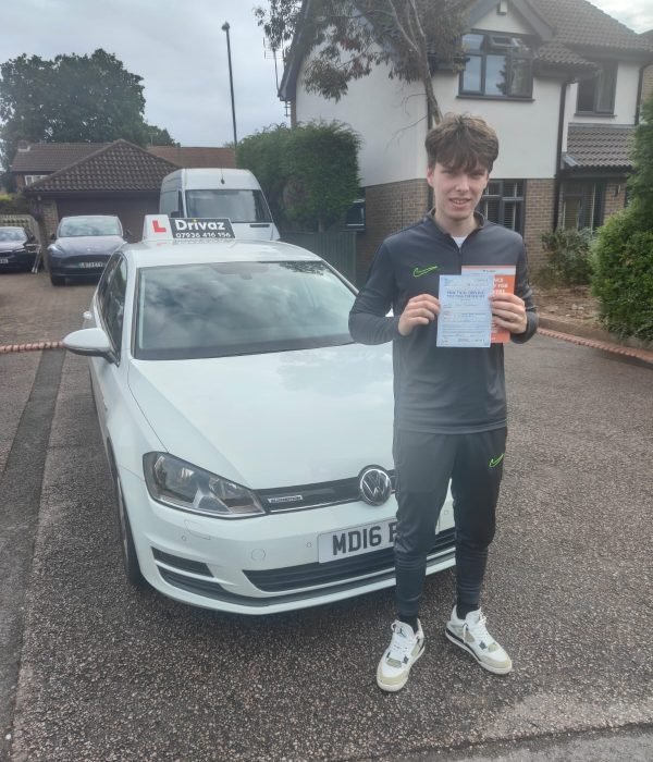 recently passed driver